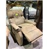 Image 2 : *TESTED WORKING* PRIDE MICROFIBER POWER ASSISTED LIFT ASSISTANCE CHAIR, AND RECLINER