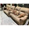 Image 2 : MATCHING 2 PIECE RECLINING SOFA, AND LOVESEAT, *SOME CLEANING REQUIRED*