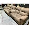 Image 3 : MATCHING 2 PIECE RECLINING SOFA, AND LOVESEAT, *SOME CLEANING REQUIRED*