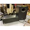 Image 1 : ACOUSTIC PROFILE CENTER CHANNEL SPEAKER AND PIONEER S-W20 POWERED SUBWOOFER