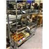 Image 1 : 3 SHELVES OF FISHING RODS, SOME WITH REELS AND LARGE ASSORTMENT OF FISHING TACKLE