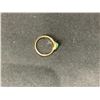 Image 2 : 18K LADIES RING SET WITH TURQUOISE STONE SIZE 6.5