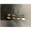 Image 2 : TWO PAIRS 9K CUFFLINKS