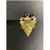 Image 2 : 10K PENDANT WITH MULTICOLOUR ENAMEL