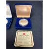 Image 2 : *TAX EXEMPT* 3 EATON FINE SILVER $50 COINS IN CASES
