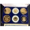 Image 2 : AMERICA'S RARE GOLD (PLATED) COIN TRIBUTE PROOF COLLECTION