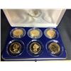 Image 2 : AMERICA'S RARE GOLD (PLATED) COIN TRIBUTE PROOF COLLECTION