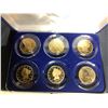 Image 2 : HALF EAGLE PROOF MINT MARK COLLECTION, GOLD PLATED