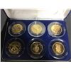 Image 2 : $5 MINT MARK TRIBUTE PROOF COLLECTION, GOLD PLATED