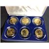 Image 2 : $5 MINT MARK TRIBUTE PROOF COLLECTION, GOLD PLATED