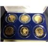 Image 2 : $5 MINT MARK TRIBUTE PROOF COLLECTION, GOLD PLATED