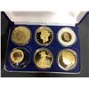 Image 2 : GOLD PLATED AMERICAN PROOF SET