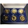Image 2 : $5 MINT MARK TRIBUTE PROOF COLLECTION, GOLD PLATED