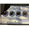 Image 2 : US PRESIDENTIAL DOLLARS, GOLD PLATED