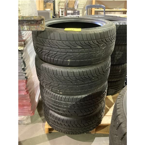 LOT OF 4 TIRES 235/50 ZR18 97W TIRES