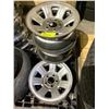 Image 2 : 2 SETS OF RIMS, TIRE ON RIM AND 2 TRAILER TIRES