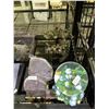 Image 2 : ASSORTED HOME DECOR; WATER FOUNTAINS, AMETHYST GEODES, GEMSTONE TREE AND HUMMINGBIRD SNOW GLOBE