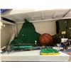 Image 2 : ASSORTED OUTDOORS ITEMS INCLUDING; LIFE VEST, TENT, FISHING POLE & MORE