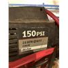 Image 2 : PORTER CABLE 150 PSI 6 GALLON AIR COMPRESSOR WITH AIR LINE