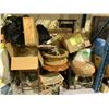 Image 2 : LARGE LOT OF ASSORTED ITEMS INCLUDING; STORE PRODUCTS, FURNITURE, SIGNS, ELECTRIC DESK PARTS & MORE