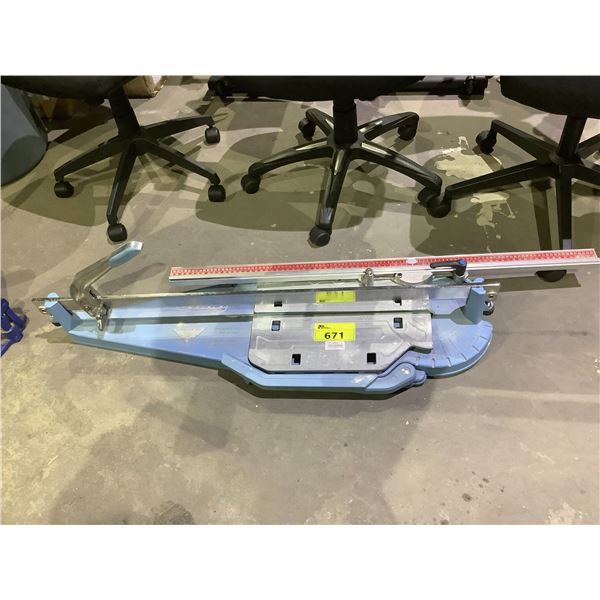 SIGMA TILE CUTTER ART.3DM CM.90 35"