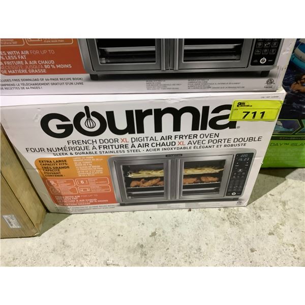 GOURMIA  FRENCH DOOR XL DIGITAL AIR FRYER OVEN