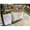 Image 1 : TCL PORTABLE 8150 BTU AIR CONDITIONER H8P26W-CA & DECORATIVE SNOWMAN