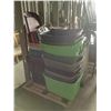 Image 2 : PALLET OF ASSORTED ITEMS INCLUDING; DANBY BAR FRIDGE, COMPOSITE GOALIE HOCKEY STICK, TOTES & MORE