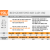 Image 1 : RED GEMSTONE 82D LAD 156J