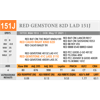 Image 1 : RED GEMSTONE 82D LAD 151J
