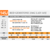 Image 1 : RED GEMSTONE 236G LAD 145J