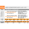 Image 2 : RED GEMSTONE 82D LAD 113J