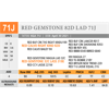 Image 1 : RED GEMSTONE 82D LAD 71J