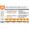 Image 1 : RED GEMSTONE 268E LAD 58J