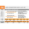 Image 1 : RED GEMSTONE 82D LAD 19J