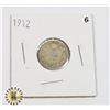 Image 1 : 1912 CANADA 10CENT GOOD(G-4) 92.5% SILVER