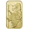 Image 1 : UNA AND THE LION- GREAT ENGRAVERS COLLECTION (1-OZ PURE .9999 GOLD BU BAR)