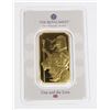 Image 3 : UNA AND THE LION- GREAT ENGRAVERS COLLECTION (1-OZ PURE .9999 GOLD BU BAR)