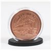 Image 4 : 1-OZ FINE COPPER TRUMP THEME ROUND