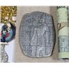 Image 2 : 3-OZ HAND POURED SILVER RELIC BAR -HORUS-