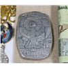 Image 3 : 3-OZ HAND POURED SILVER RELIC BAR -HORUS-