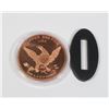 Image 2 : 1-OZ FINE COPPER MILITARY THEME ROUND