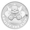 Image 1 : 1-OZ 2020 KRUSTY THE CLOWN SILVER COIN