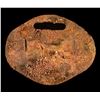 Image 2 : Brass Luggage Tag NY to SAN Fo via Panama #1371 [153310]
