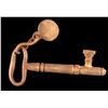 Image 2 : First Cabin, Steward's Linen Closet Key w/LC 19 on Round Tag, S.S. Central America Treasure [153309]