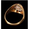 Image 2 : Gold Ring, Gold-Quartz Stone, Size 6-1/4, S.S. Central America Treasure [146648]