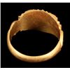 Image 2 : Gold Signet Ring, Engraved SS, S.S. Central America Treasure [146640]