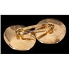 Image 2 : Gold-in-Quartz Cufflinks - 1/2 set, S.S. Central America Treasure [152383]