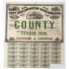 Image 1 : City & County of Sacramento $500 Bond, 1859 [155358]