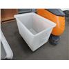 Image 2 : 2 Heavy Duty Plastic Linen Bins